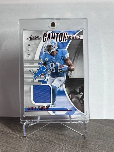 2025 Panini Absolute Calvin Johnson Base (RAW)