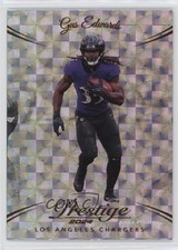 2024 Panini Prestige Xtra Points Hyper Gus Edwards #165 1kq1