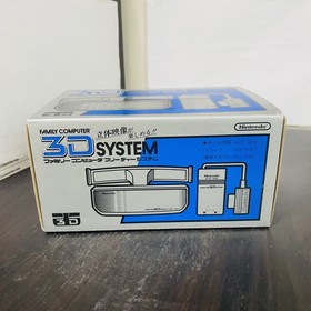"Unused" Family Computer 3D System Nintendo 1987 Famicom Japanese Console Rare