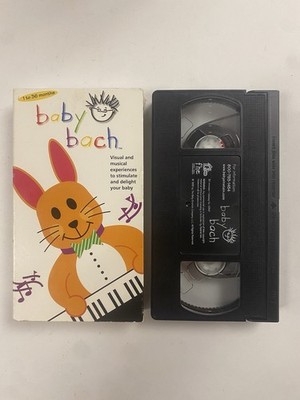 Baby Einstein Baby Bach VHS Video Tape Infant Learning 1 To 36 Months Education