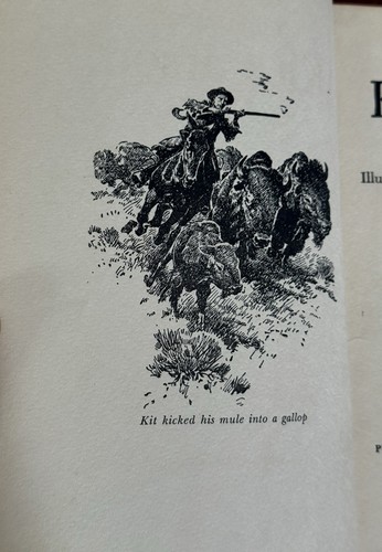THE STORY OF KIT CARSON Edmund Collier 1953 First Edition/Print HC Grosset VGood - Picture 8 of 17