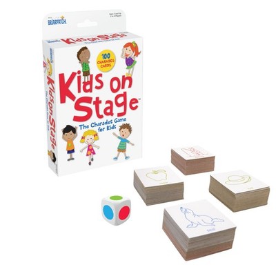 Briarpatch, Kids on Stage Charades for Travel Card Game, One Size, Multi 