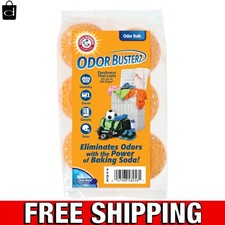 Odor Busterz Deodorizing Balls - 6 Pack, Natural Odor Removal, Clean Burst Scent