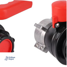Kugelhahn Adapter 60 mm zu 62 mm IBC Tank Zubeh&ouml;r Ers
