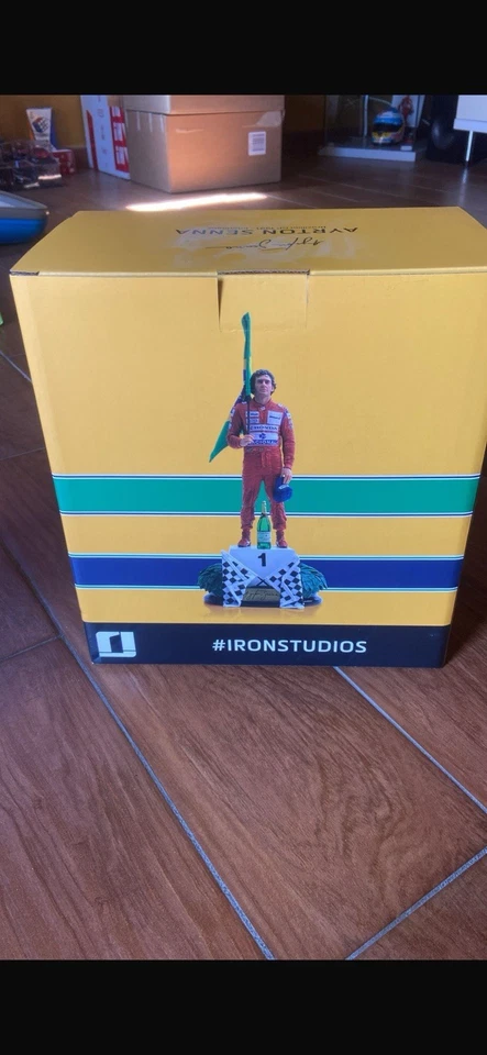 Senna  🇧🇷Statua Da Collezione Scala 1:10 Ultimo Pezzo - Immagine 4 di 4