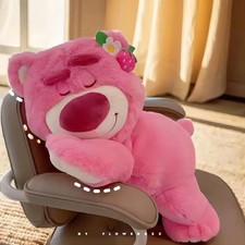 Disney Pixar Toy Story Lotso Plush Strawberry Scented Soft Stuffed Pillow Gift
