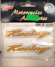 MOTORCYCLE ACCESORIES RACING STICKER SET ITALIAN QUALITY