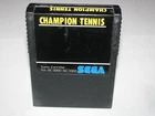 Champion Tennis Black Label Sega SG-1000 SC-3000 SMS Japan import US Seller