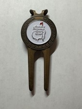 Augusta National Golf Club Divot Tool & 2 Coin Style Golf Markers - A Beauty!