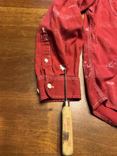 Ralph Lauren Hemd USRL Marine Supply Division Knopfleiste Größe S - Bild 3 von 13