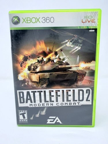 Battlefield 2: Modern Combat (Microsoft Xbox 360, 2006) TESTED & WORKS