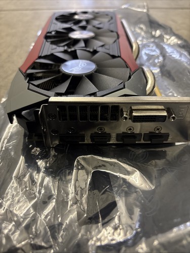 ASUS Radeon R9 390X 8GB STRIX-R9390X-DC3OC-8GD5-GAMING Video graphics Card GPU - Picture 2 of 3