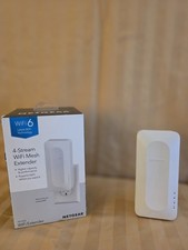 Netgear AX1600 4-Stream Wifi 6 Mesh Extender NO RESERVE NEW Sealed Box