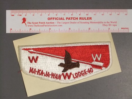 Boy Scout OA 40 Ma-ka-ja-wan First Flap 9815NN - Picture 1 of 1