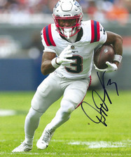 Demario Douglas Pop Douglas Signed Autographed 8x10 photo New England Patriots