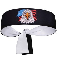 Reversible Warrior Headband, Bushido Hachimaki for Karate, Halloween, Sushi
