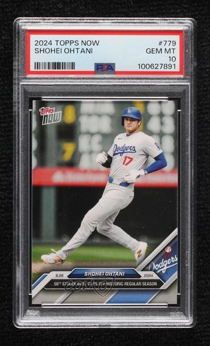 2024 Topps Now /14388 Shohei Ohtani #779 PSA 10 GEM MT 0w48