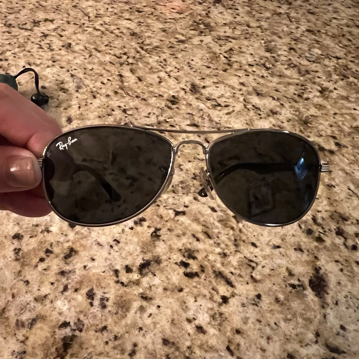 Ray-Ban RJ 9529S 200/87 Pilotenbrille schwarzes Gestell/schwarze Gläser 50-13