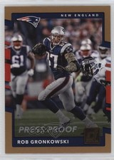 2017 Panini Donruss Retail Press Proof Bronze Rob Gronkowski #25 2z8