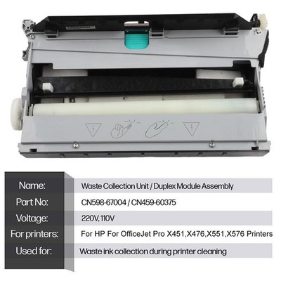 CN598-67004 Tintenmülleimer Montage für Officejet Pro X451dw X476dn X551dw