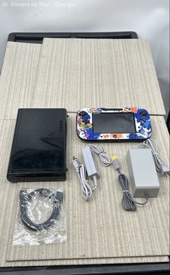Nintendo Wii U 32GB Console Deluxe Set WUP-101 W/ Tablet WUP-010 Tested Working