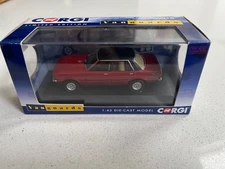 Vanguards Corgi 1:43 Ford Cortina Mk4 2.0 Ghia Jupiter Red RHD VA11910A