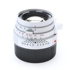 Light lens lab M 50mm F2 Summilux Elcan for Leica M Silver  Lens 