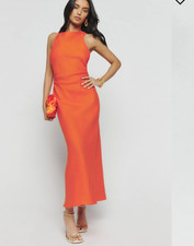 Reformation Cassette Linen Dress Size 2