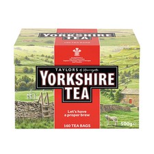 Yorkshire Tea 160 Tea Bags Taylors of Harrogate 500g 0.07 per strip