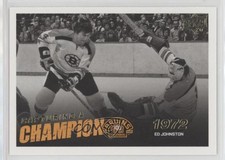 2023-24 Boston Bruins Centennial Capturing a Champion Gold Eddie Johnston Ed 2o7
