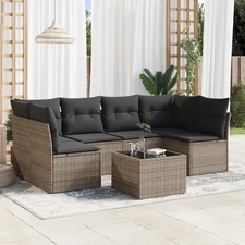 Garden Sofa Set Grey