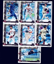 2025 TOPPS HOLIDAY MINNESOTA TWINS TEAM SET Keaschall RC 7 Cards