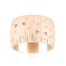 Argyle Diamant Rose Gold Vermeil Ring- Echtschmuck