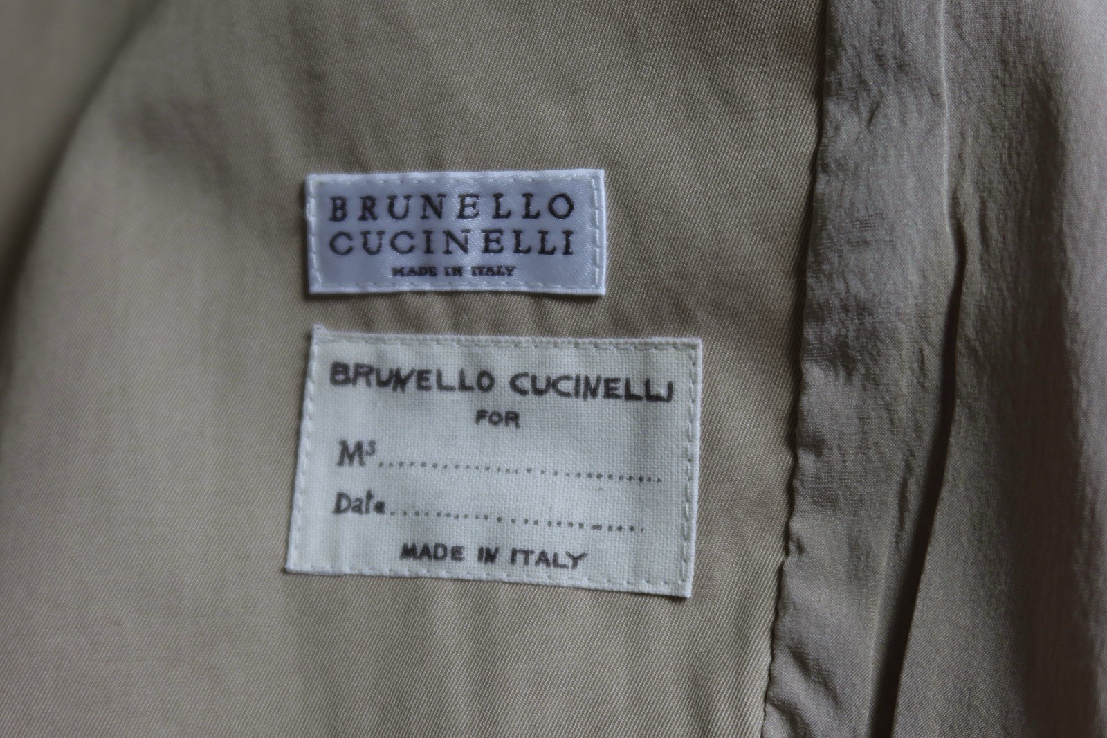Authentic Brunello Cucinelli Spring Jacket Italia… - image 7