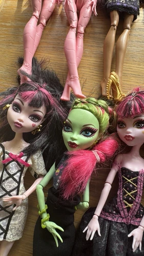 Monster High Muñecas Paquete x20 Accesorios Ropa Mascotas Figuras Raras - Imagen 9 de 21