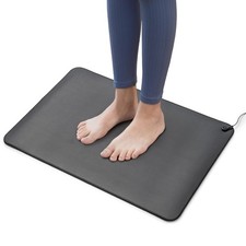 Grounding Mat 24x16 Conductive Carbon with 20FT Cord - Pain Relief, Wellness