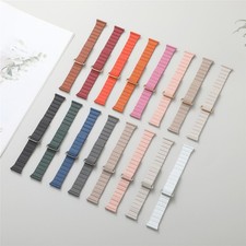 For Samsung Galaxy Watch 3 4 5 40/44 45 42/46mm Slim Magnetic Leather Strap Band