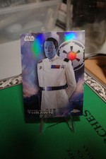 2025 Topps Chrome Star Wars #52 Grand Admiral Thrawn Rainbow Refractor