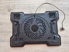 AVYZAR Ultra-Slim Black Laptop Cooling Pad with quiet 160mm
