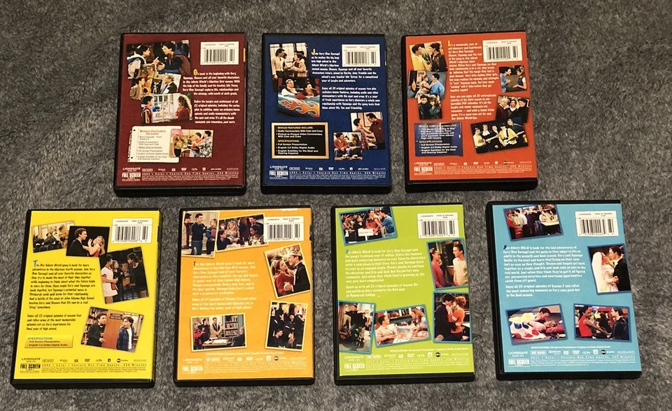 Boy Meets World Complete Series Seasons 1-7 (DVD) 1, 2, 3, 4, 5, 6, 7 - Image 2 of 4