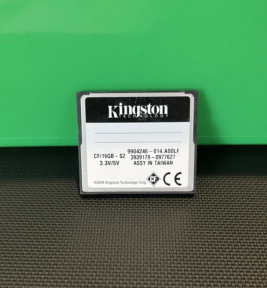 Kingston Elite Pro 16 GB 133x CompactFlash Memory Card (CF/16GB-S2) - Image 2 of 2