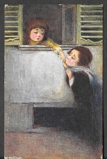 RARA CARTOLINA BAMBINI FIRMATA BERTIGLIA serie 2114