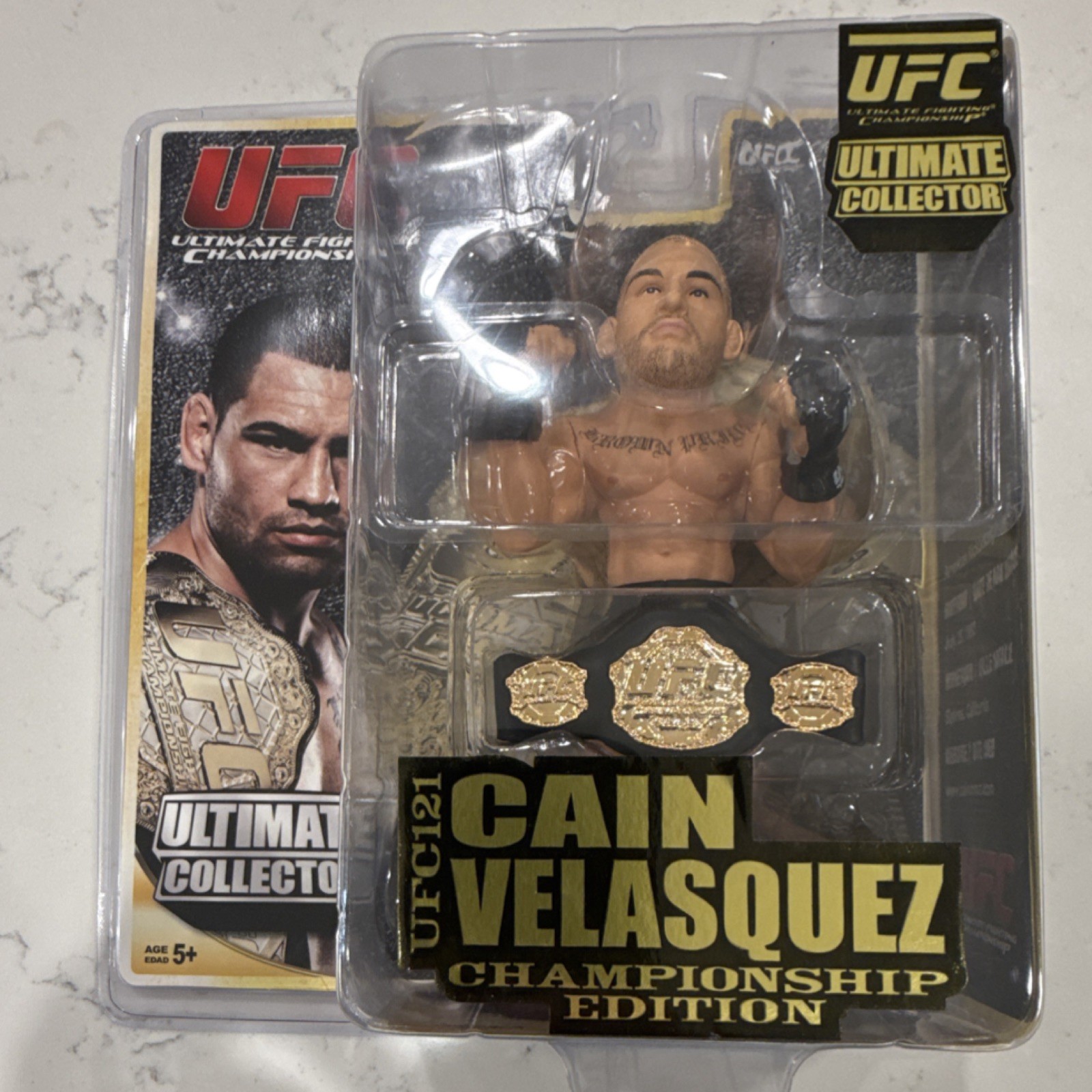 UFC Ultimate Collector Cain Velasquez Championship Edition Action Figure