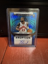 2024 Obsidian Rookie Eruption Electric Etch Blue Flood / 30 Jamal Shead Auto RC 