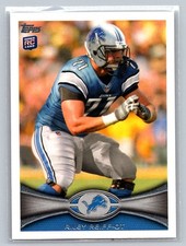 Riley Reiff 345 2012 Topps RC Rookie Detroit Lions Card. rookie card picture