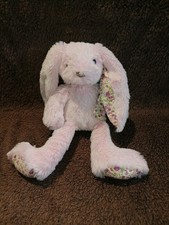 Doudou peluche lapin rose " les copains calins "  Histoire d'ours Etat neuf