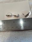 3 Little Ceramic Houses Vintage New for miniature dollhouse 1/2" DIY paintable — photo 3