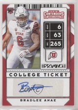 2020 Panini Contenders Draft Picks College Ticket Bradlee Anae #274 Auto 0en7