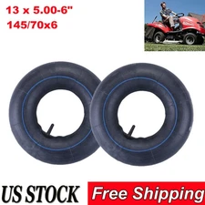 13x5.00-6" Inner Tubes, 2 Pack Heavy Duty 5.00-6/4.00-6 Replacement Tire Inner