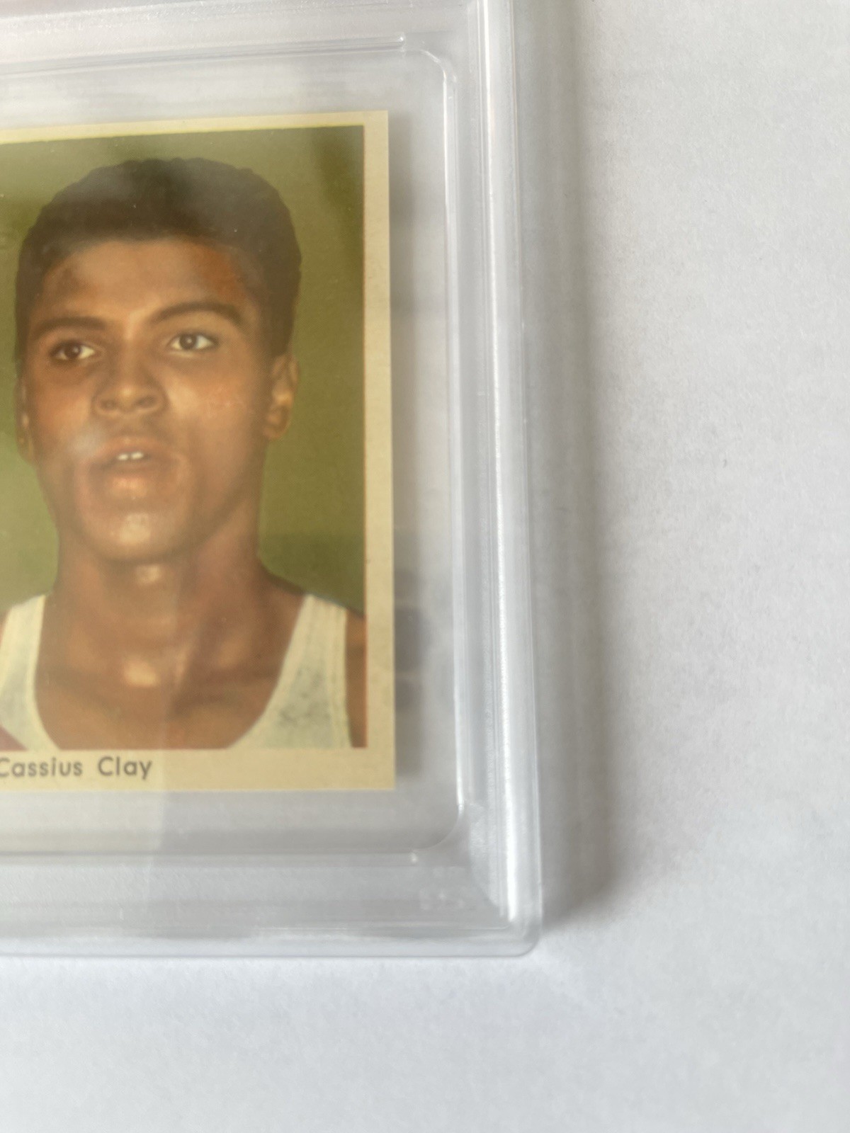 1960 Hemmets Journal Cassius Clay Muhammad Ali ROOKIE #23 PSA 3 view 7
